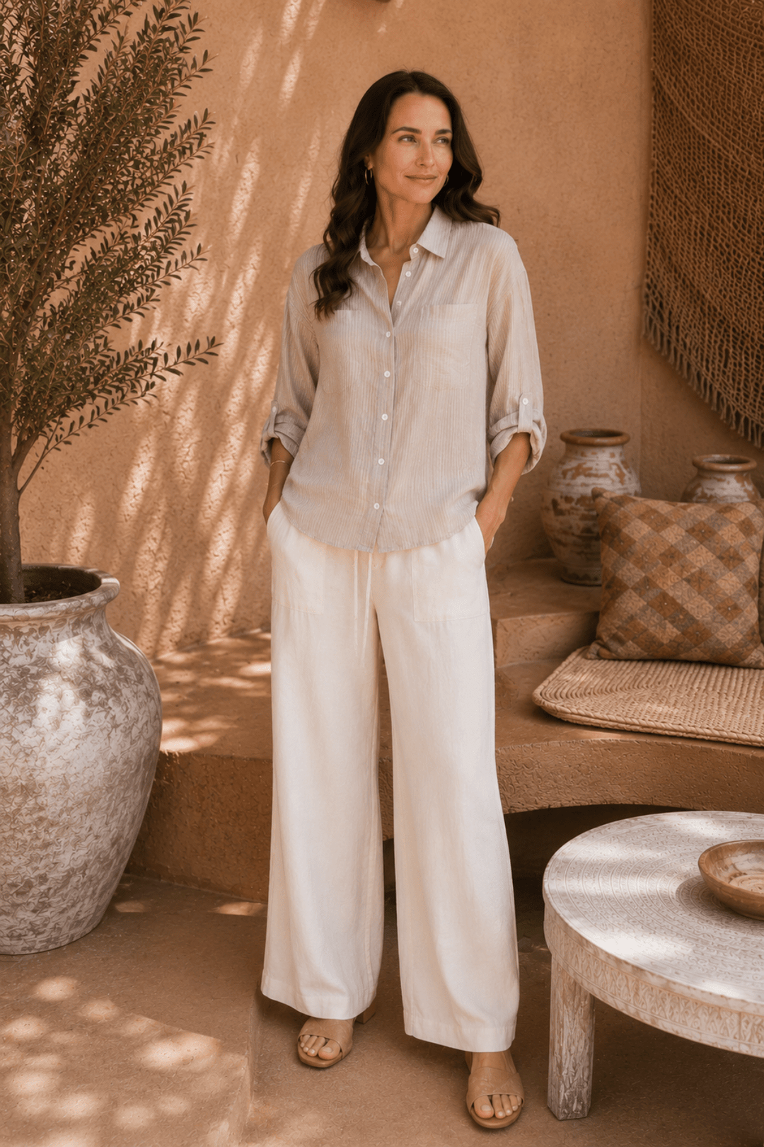 Carmen II Shirt - Cinnamon - CB81 - Pizazz BoutiqueCarbon The Label