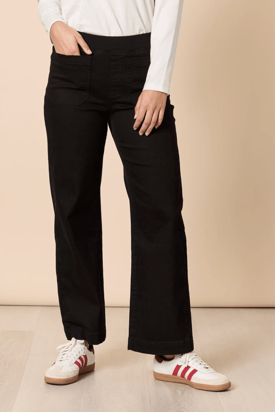 Carpenter Stretch Jeans - Black - TZ34 - Pizazz BoutiqueThreadz