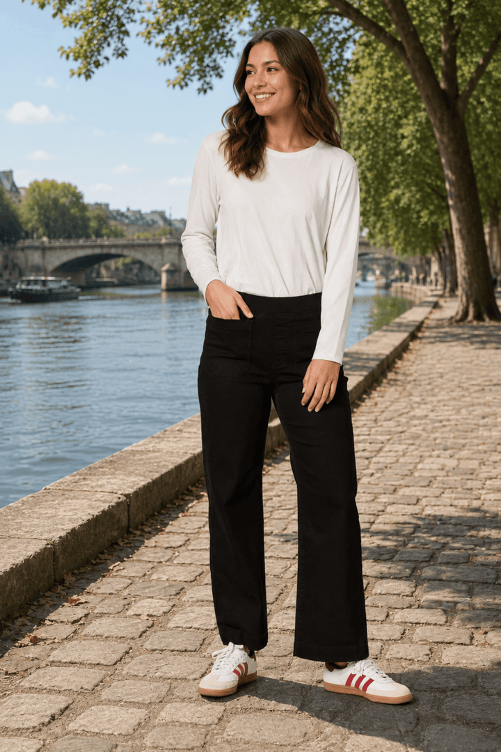 Carpenter Stretch Jeans - Black - TZ34 - Pizazz BoutiqueThreadz