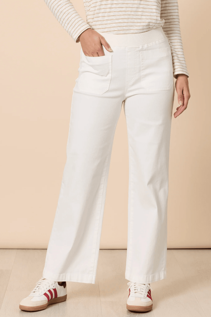Carpenter Stretch Jeans - Chalk - TZ34 - Pizazz BoutiqueThreadz