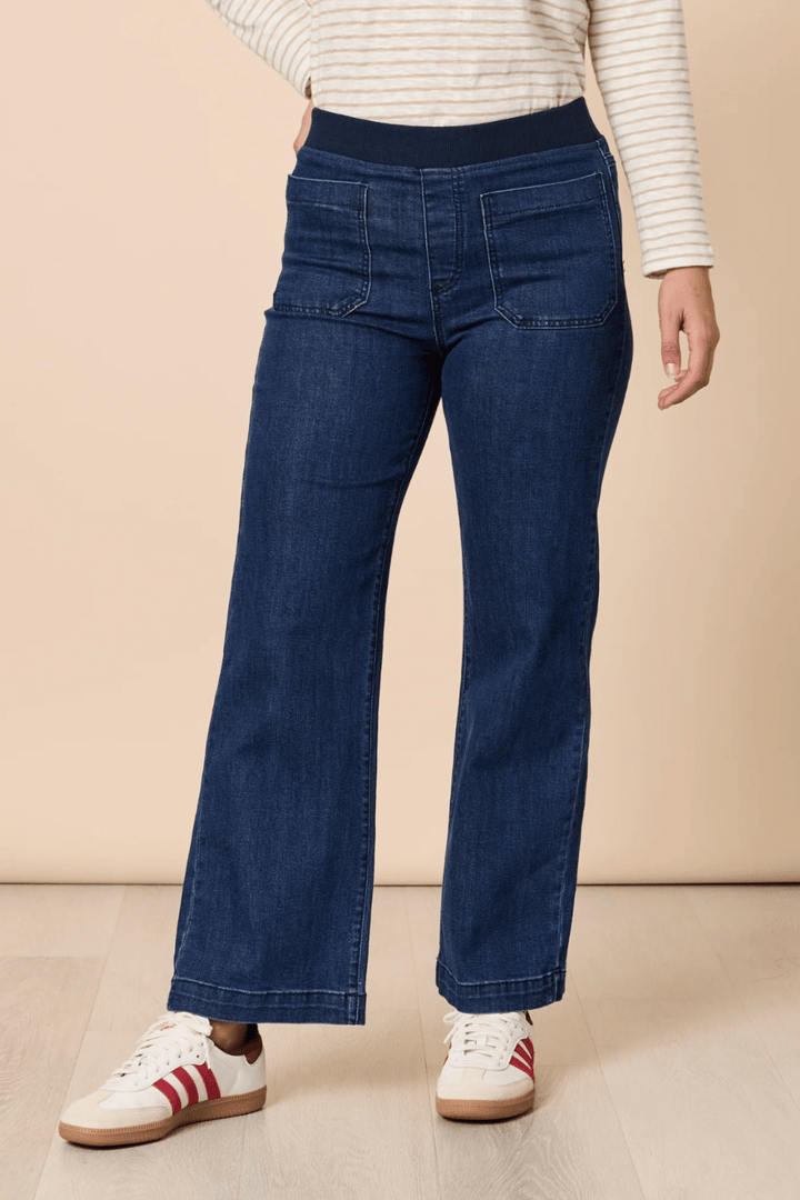 Carpenter Stretch Jeans - Dark Denim - TZ34 - Pizazz BoutiqueThreadz
