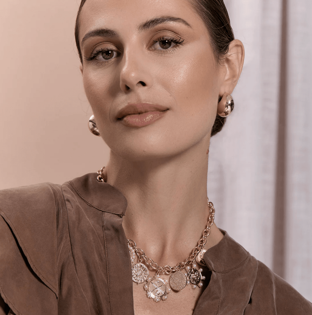 Charlie Charm Necklace - AD39 - Pizazz BoutiqueAdorne
