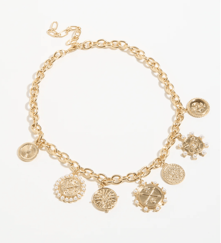 Charlie Charm Necklace - AD39 - Pizazz BoutiqueAdorne