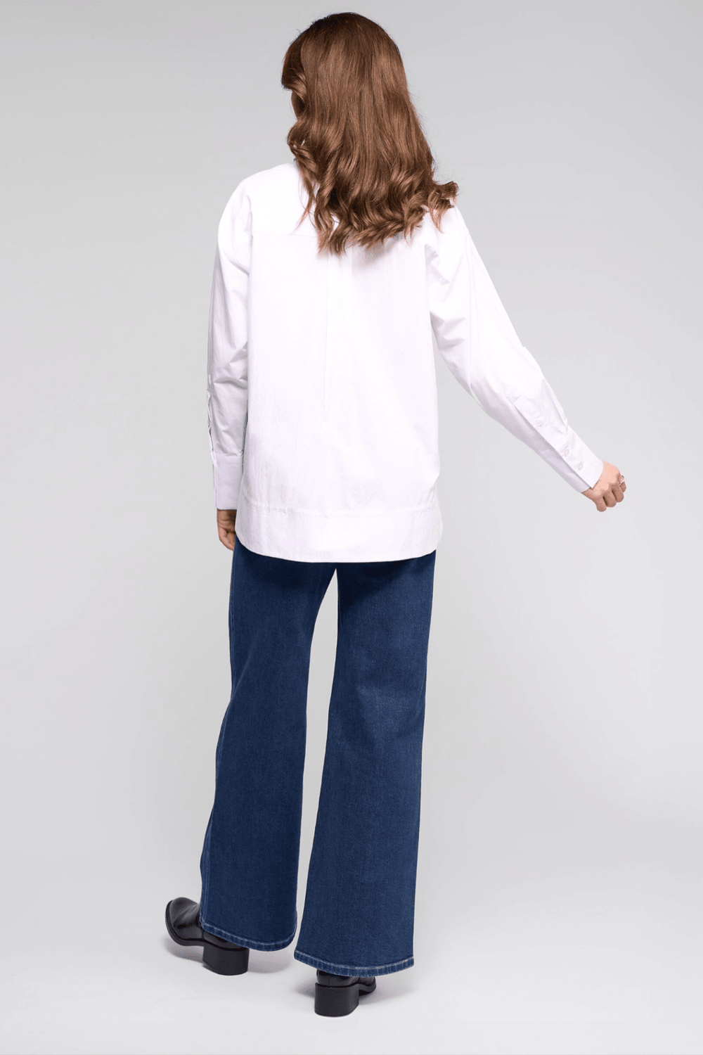 Chart Shirt - White - VA22 - Pizazz BoutiqueVassalli