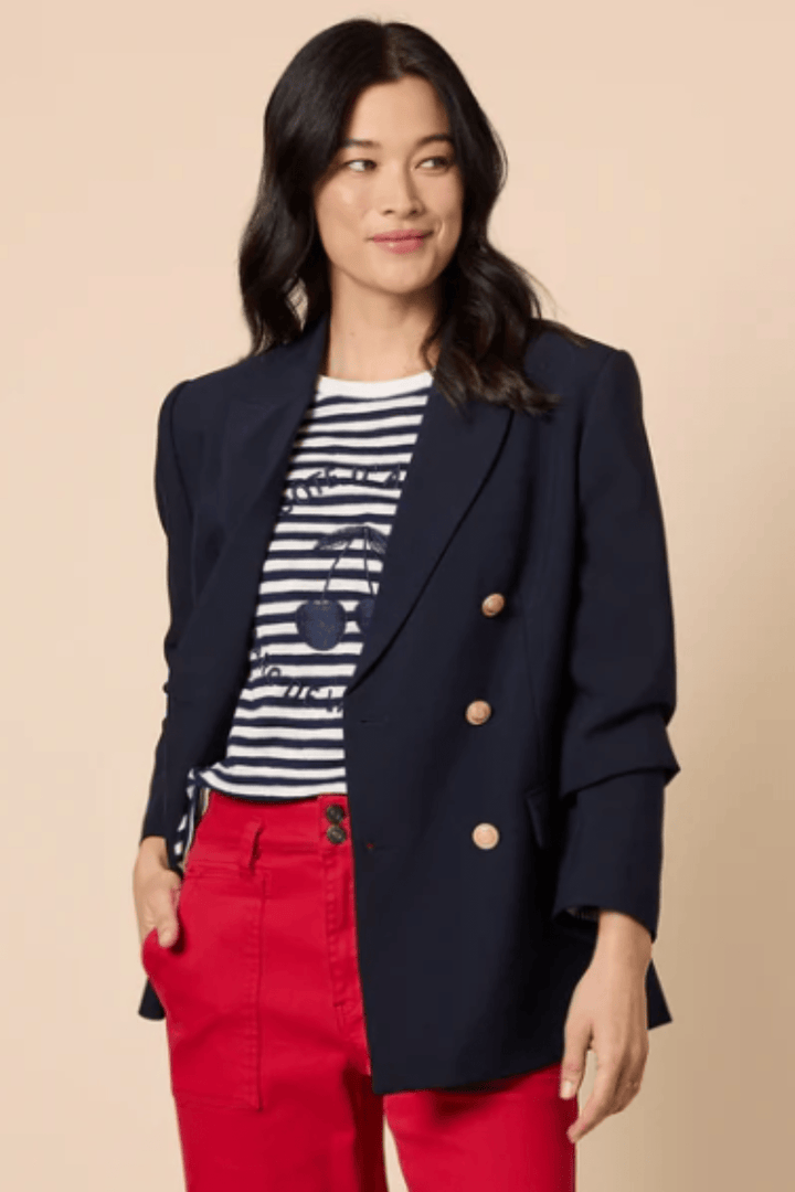 Cherry Tee - Navy/White - GS26 - Pizazz BoutiqueGordon smith