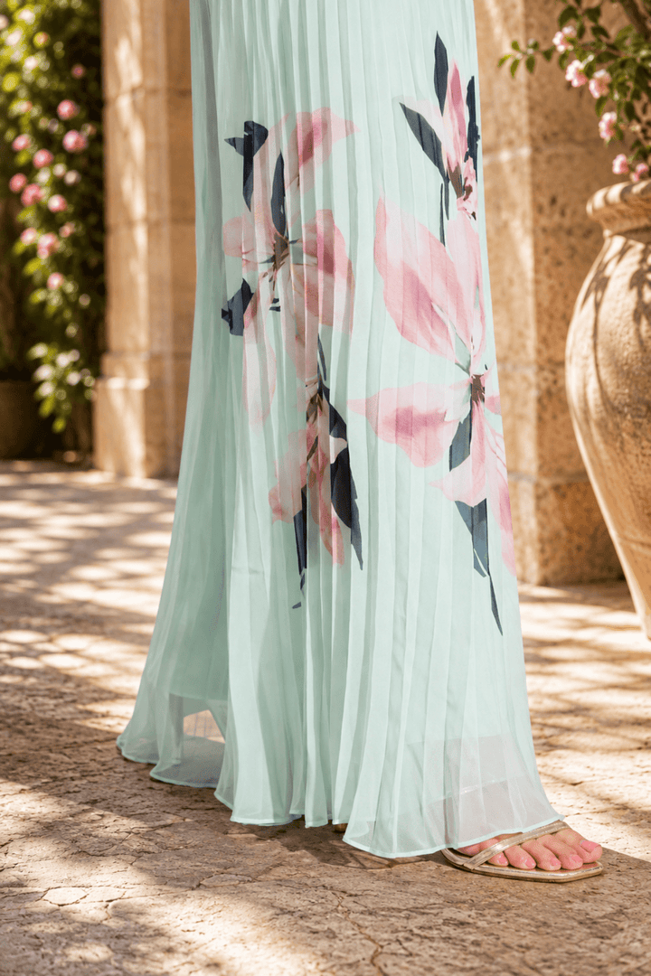 Chiffon Floral Pant - JR94 - Pizazz BoutiqueJoseph Ribkoff