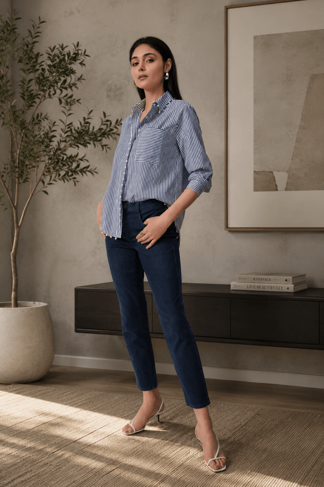 Classic Slim Jeans - Denim - JR36 - Pizazz BoutiqueJoseph Ribkoff