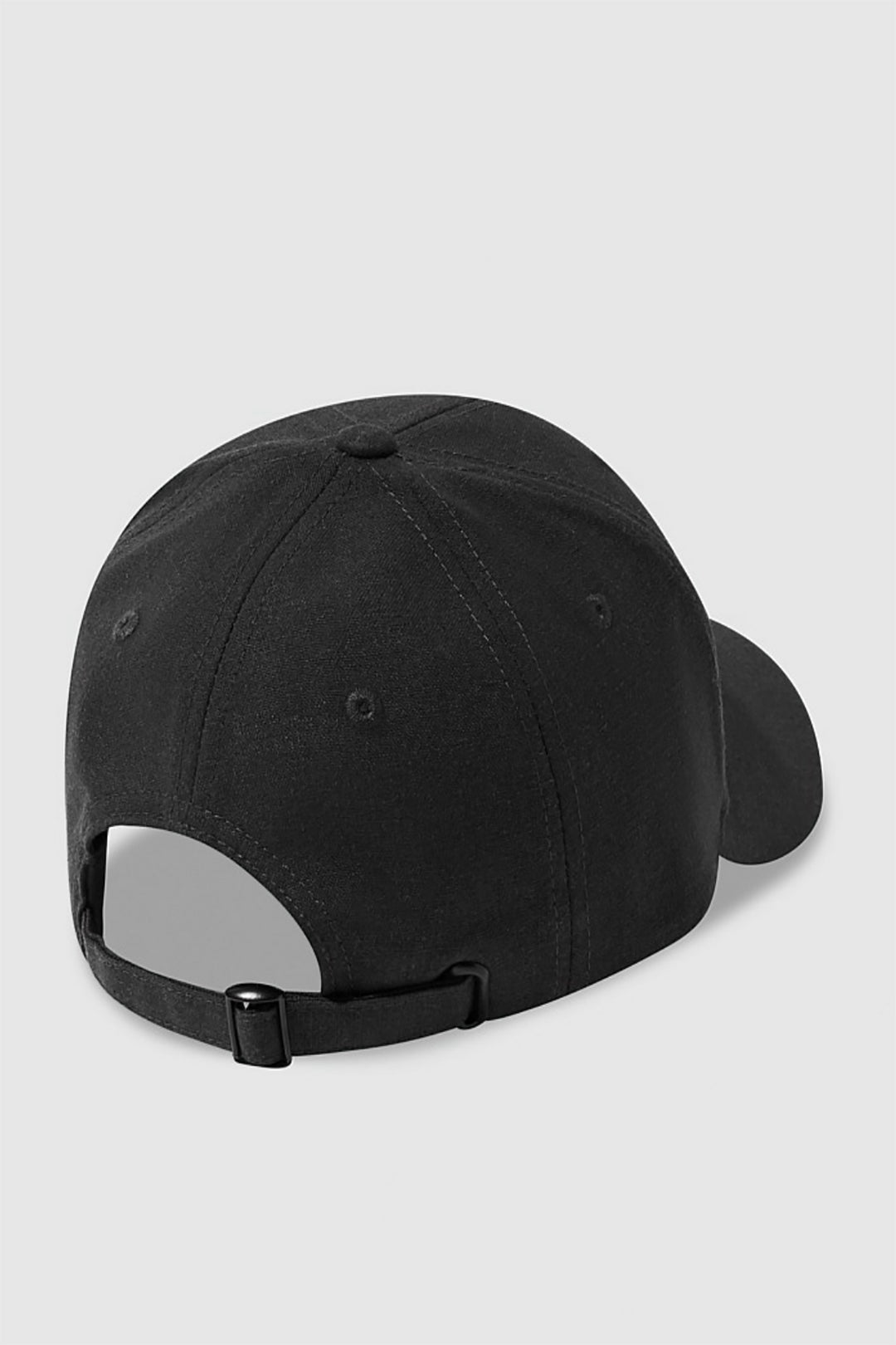 Cleo Bear Linen Cap - Black - RB13