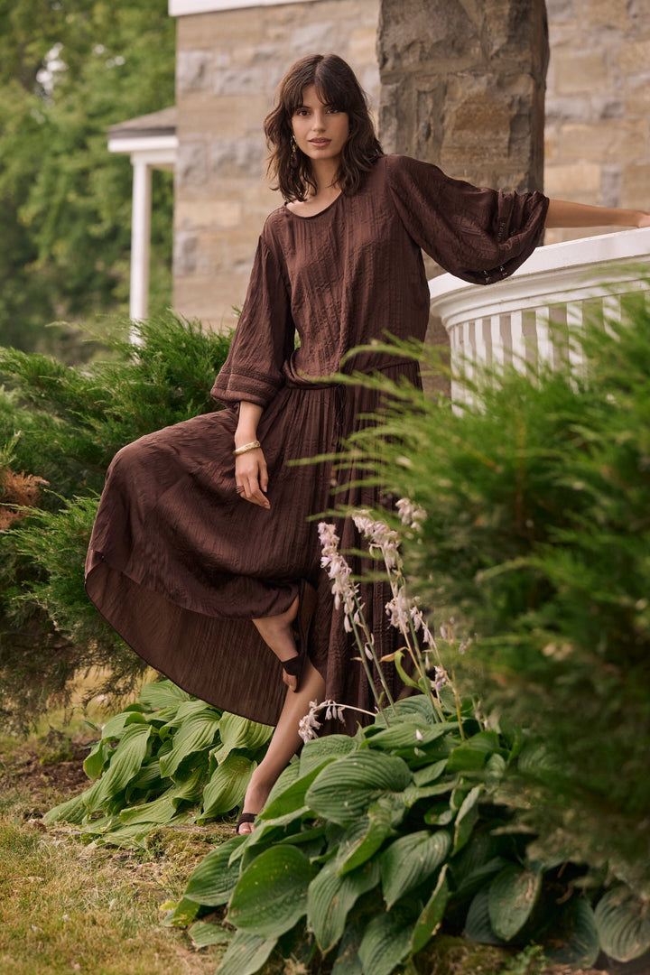 Cocoon Skirt - chocolate - JR89 - Pizazz BoutiqueJoseph Ribkoff