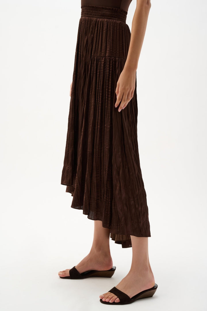 Cocoon Skirt - chocolate - JR89 - Pizazz BoutiqueJoseph Ribkoff