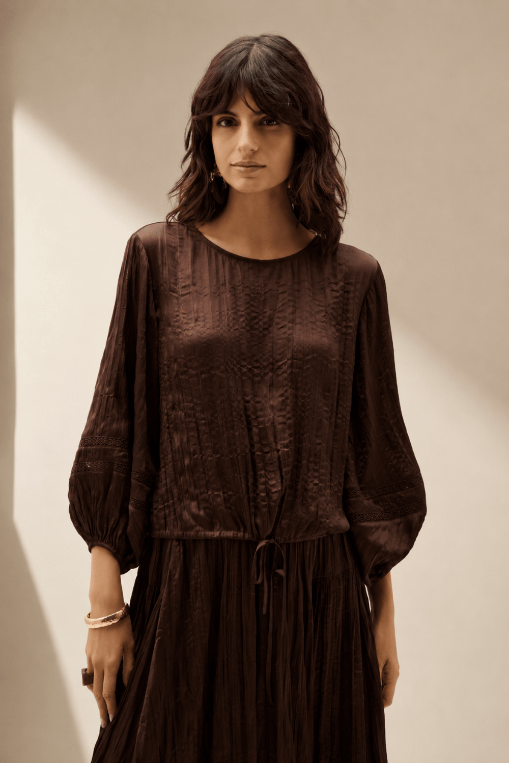 Cocoon Top - chocolate - JR88 - Pizazz BoutiqueJoseph Ribkoff