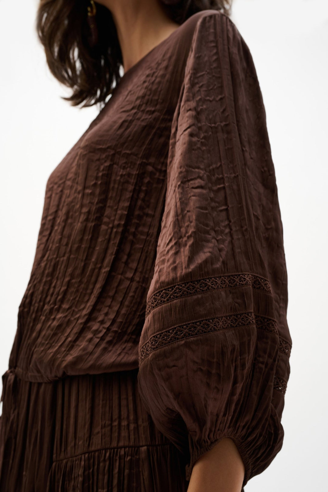 Cocoon Top - chocolate - JR88 - Pizazz BoutiqueJoseph Ribkoff