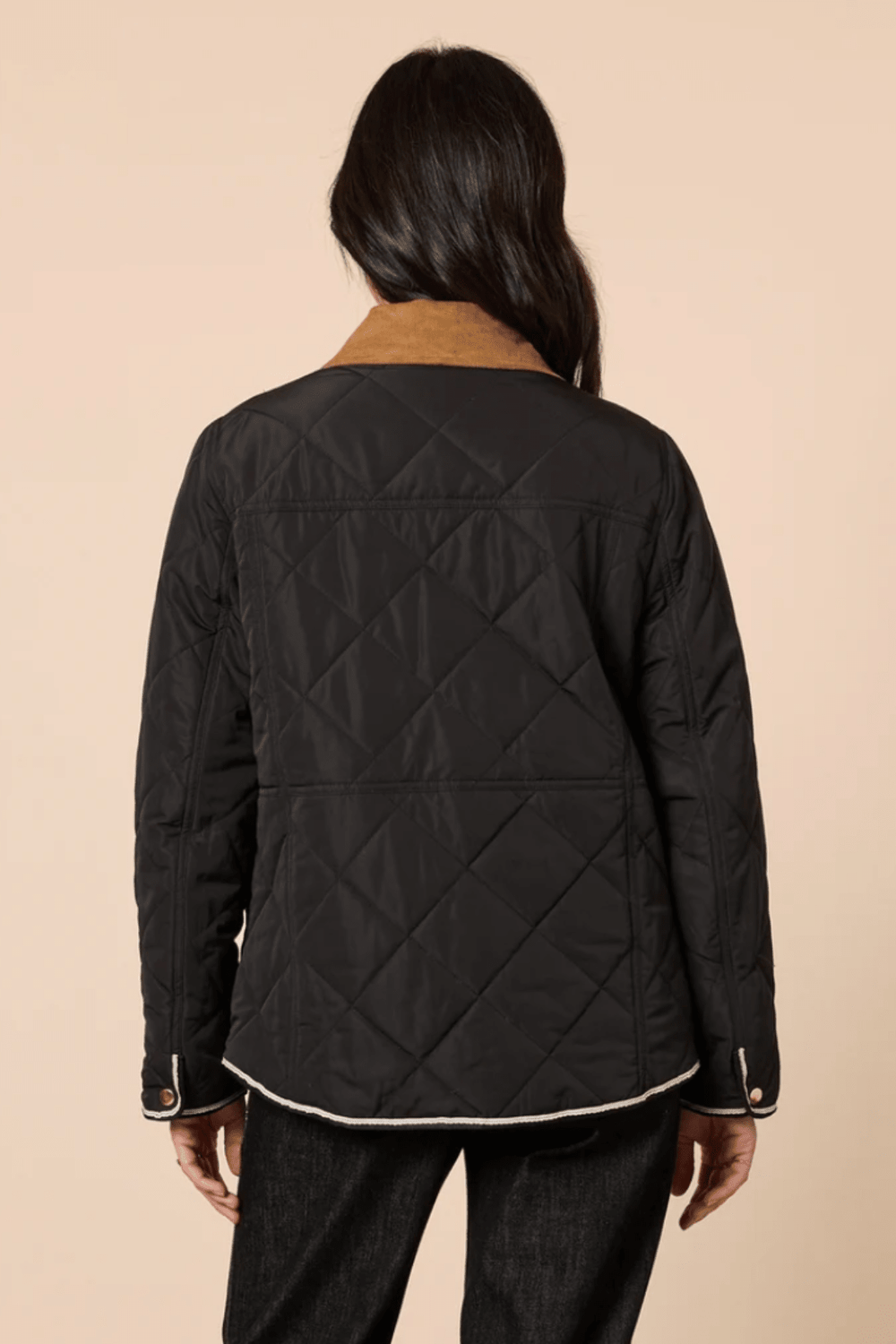 Colorado Quilted Jacket - Black - GS40 - Pizazz BoutiqueGordon smith