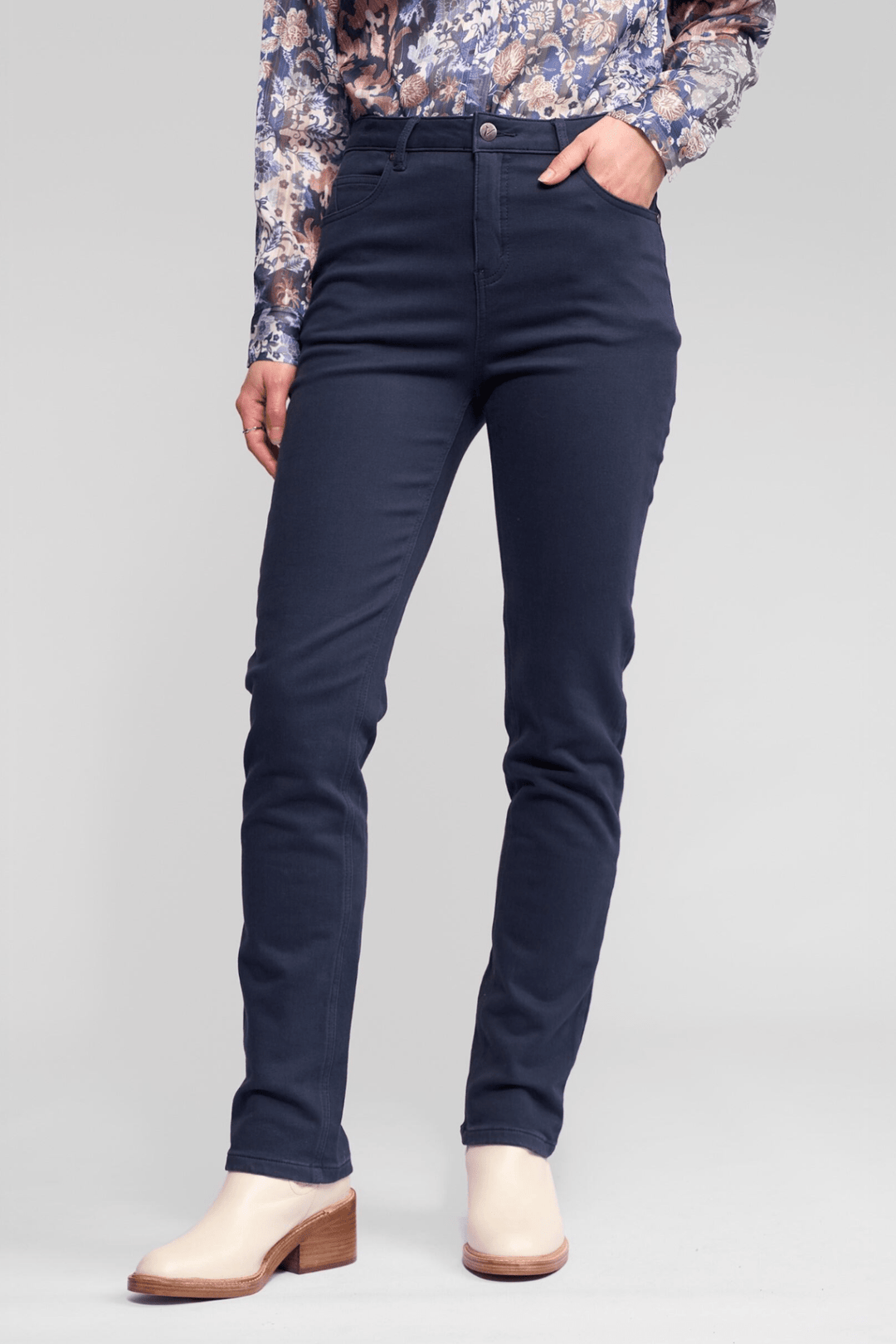 Column Pant - Carbon - VA24 - Pizazz BoutiqueVassalli