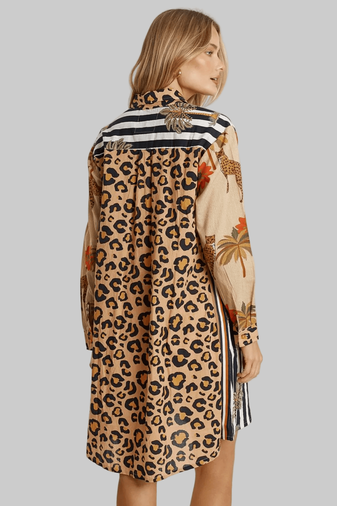 Congo Shirt Dress - LL15 - Pizazz BoutiqueLula Life