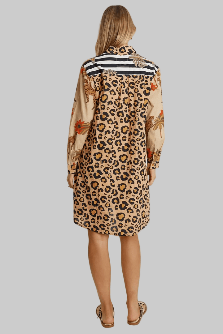 Congo Shirt Dress - LL15 - Pizazz BoutiqueLula Life