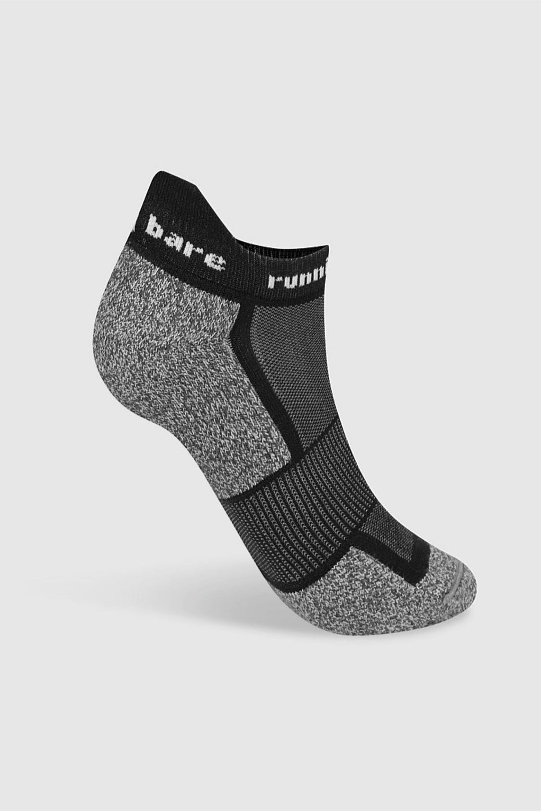 Coolmax Sock - Black - RB11 - Pizazz BoutiqueRunning Bare