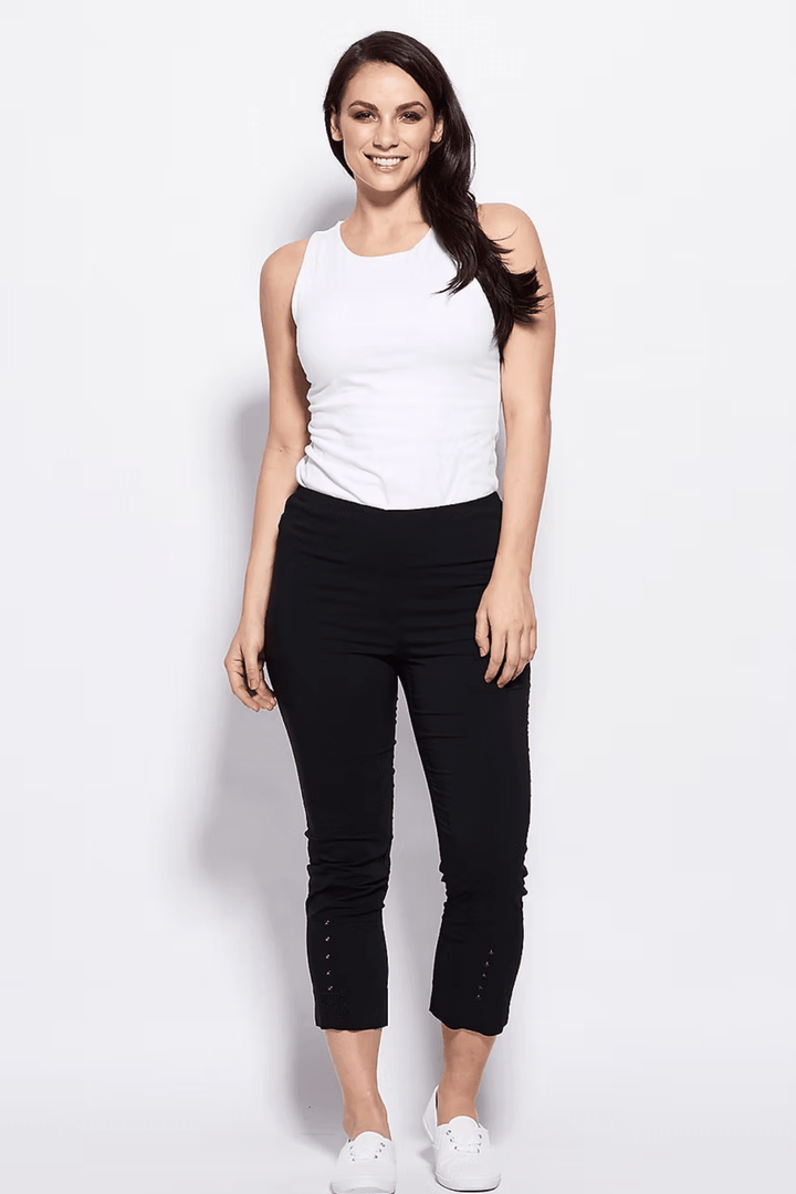 Cooper 7/8 Pants - Black - CJ9 - Pizazz BoutiqueHolmes & Fallon
