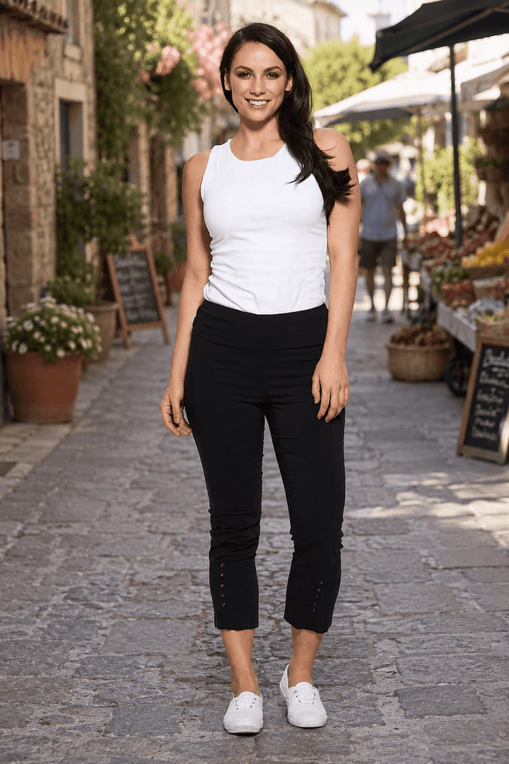 Cooper 7/8 Pants - Black - CJ9 - Pizazz BoutiqueHolmes & Fallon