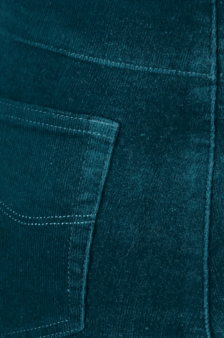 Cord Pull On Pant - Peacock - VA2 - Pizazz BoutiqueVassalli