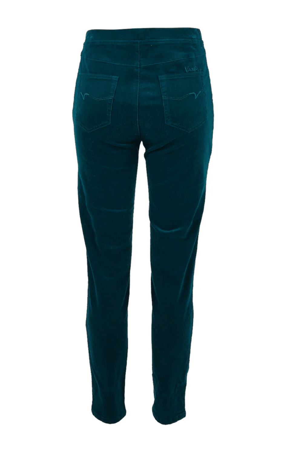 Cord Pull On Pant - Peacock - VA2 - Pizazz BoutiqueVassalli