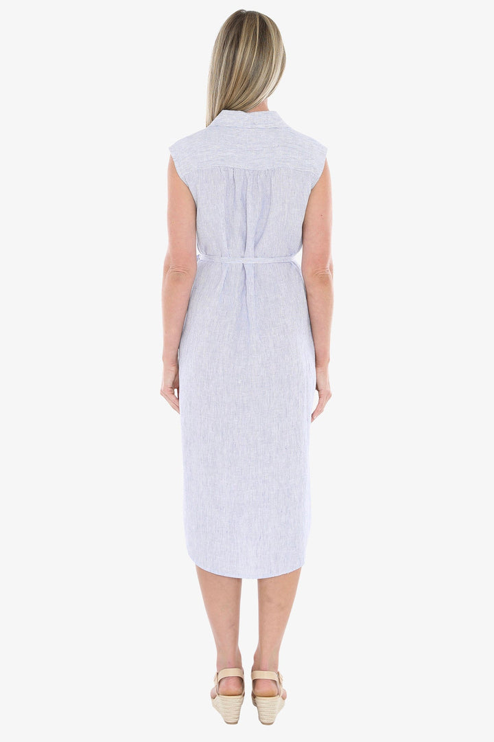 Core Stripe Dress - Blue/White - JP10 - Pizazz BoutiqueJUMP