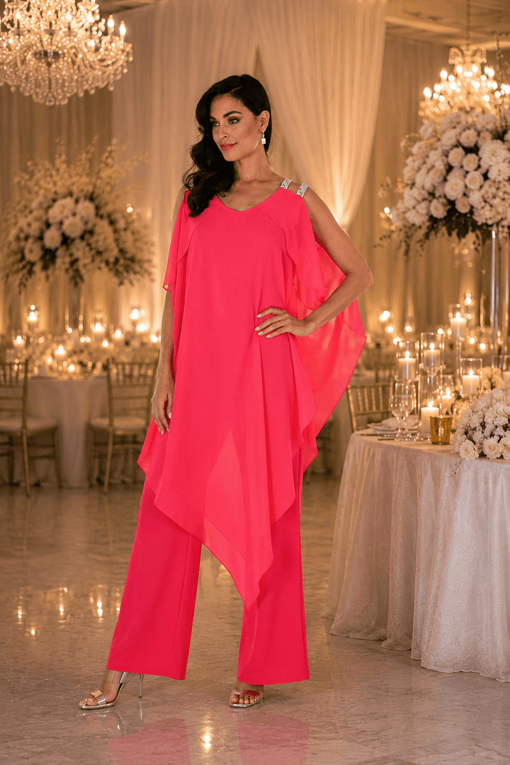 Corlette Jumpsuit - Dahlia - FL272 - Pizazz BoutiqueFrank Lyman