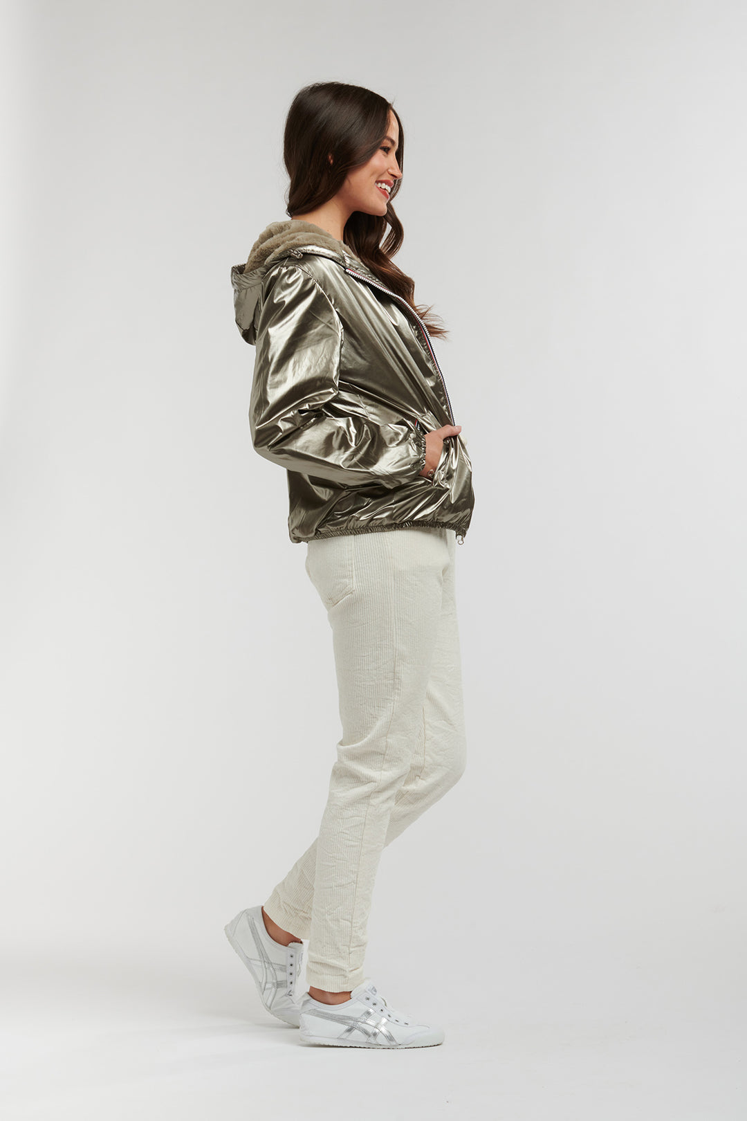 Cosmo Jacket - White Gold - IS28