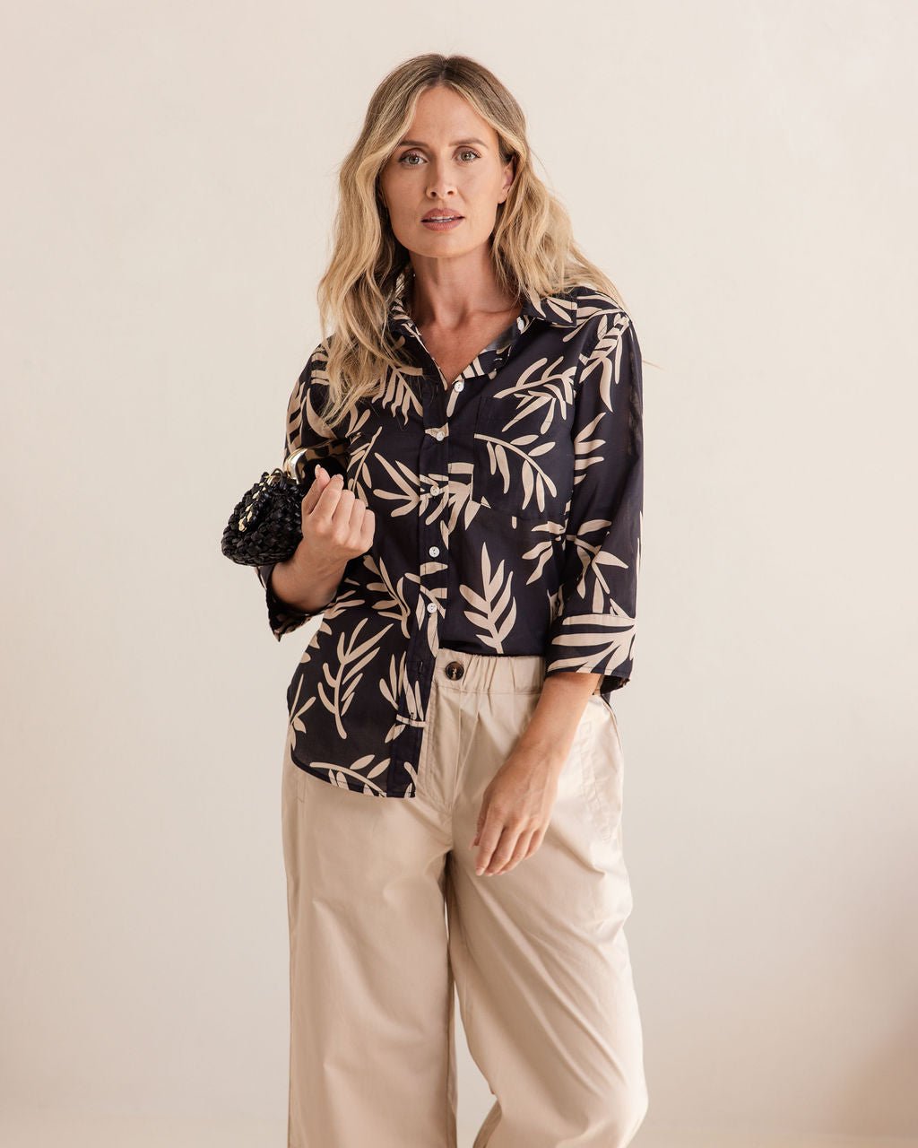 Cotton Leaf Shirt - SS9 - Pizazz BoutiqueSee Saw