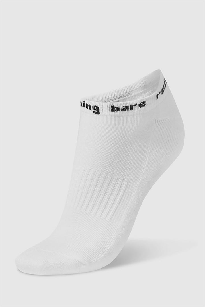 Cotton Soft Sports Sock - White - RB12 - Pizazz BoutiqueRunning Bare
