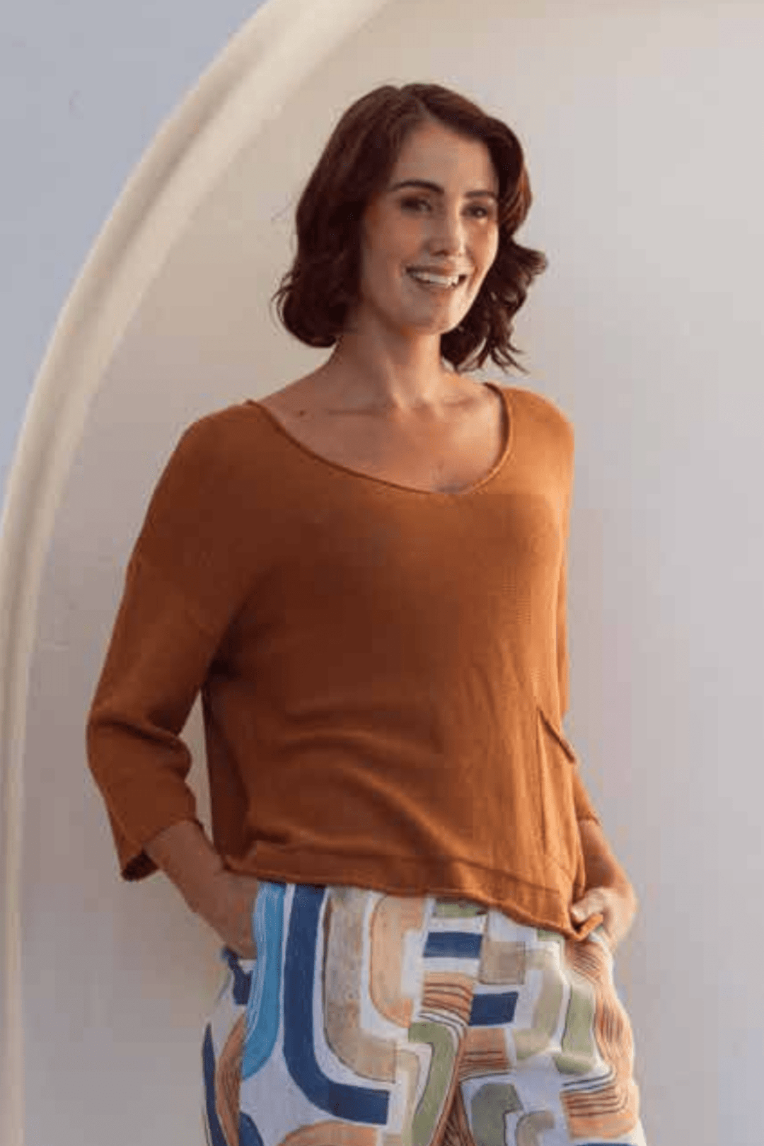 Cotton Sweater - Copper - SS12 - Pizazz BoutiqueSee Saw