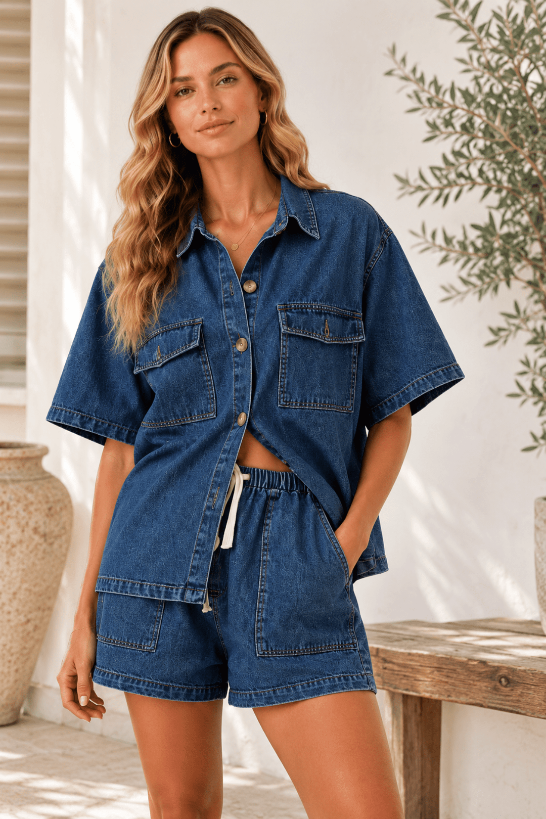 Cove Set -Dark Denim - MF2 - Pizazz BoutiqueMutig