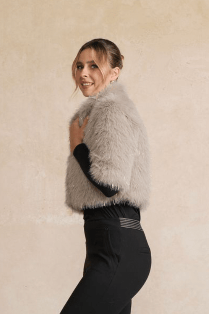 Cropped Sparkle Jacket - CJ33 - Pizazz BoutiqueHolmes & Fallon