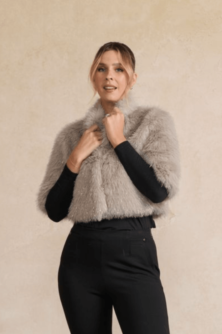 Cropped Sparkle Jacket - CJ33 - Pizazz BoutiqueHolmes & Fallon