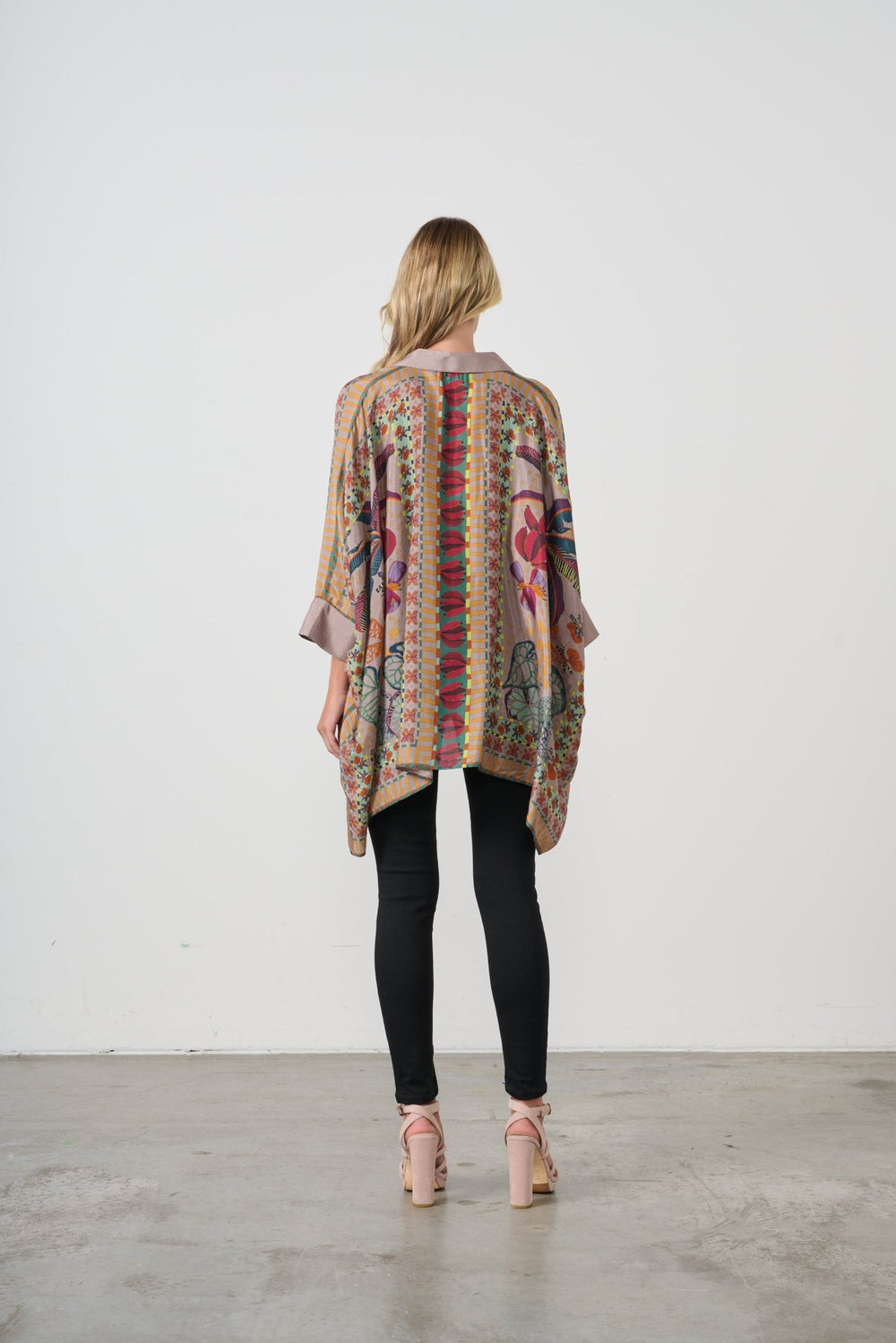 Cuba Blouse - Tropical - CJ15 - Pizazz BoutiqueCaju