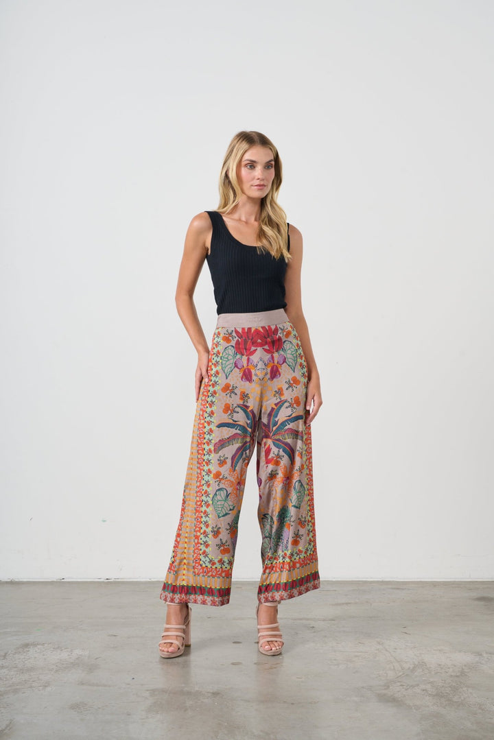 Cuba Pant - Tropical - CJ16 - Pizazz BoutiqueCaju