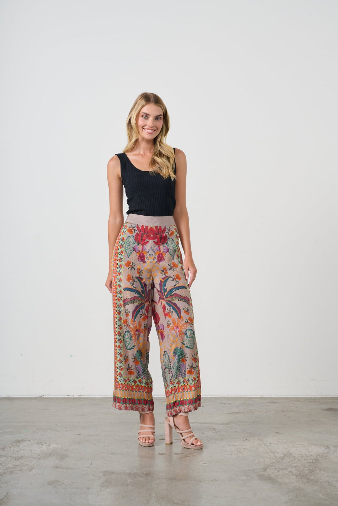 Cuba Pant - Tropical - CJ16 - Pizazz BoutiqueCaju