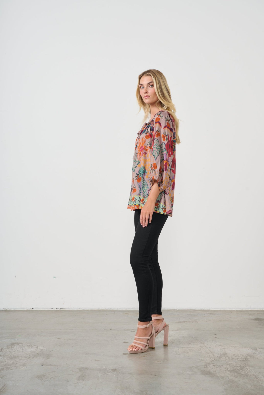 Cuba Top - Tropical - CJ17 - Pizazz BoutiqueCaju