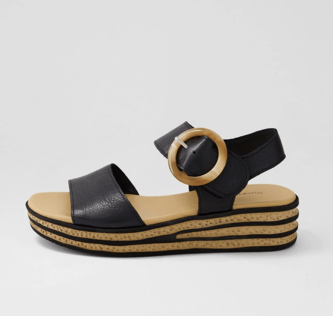 Cubbie Sandal - Black - DJ54 - Pizazz BoutiqueDjango & Juliette