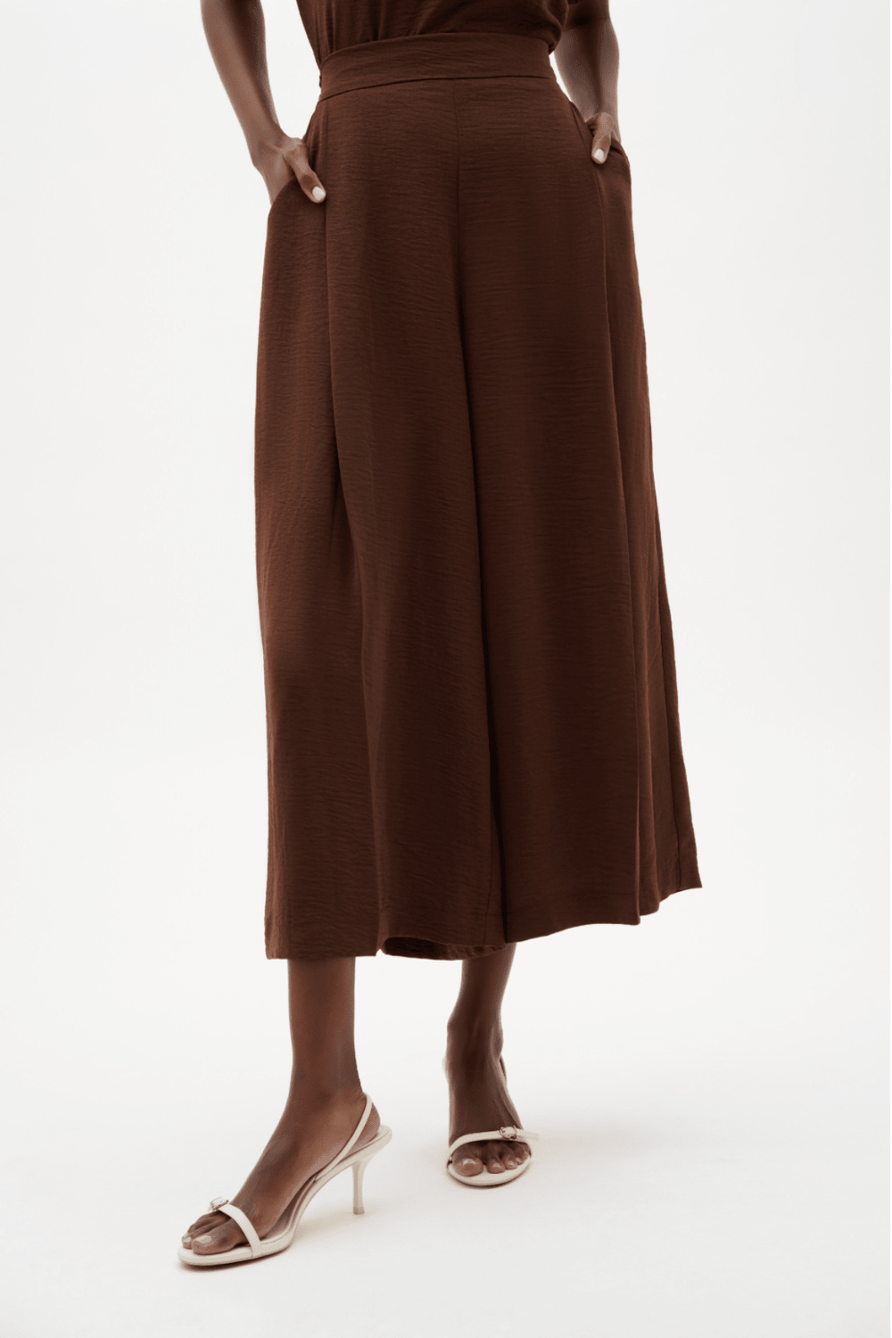 Culotte pull on - Chocolate - JR39 - Pizazz BoutiqueJoseph Ribkoff