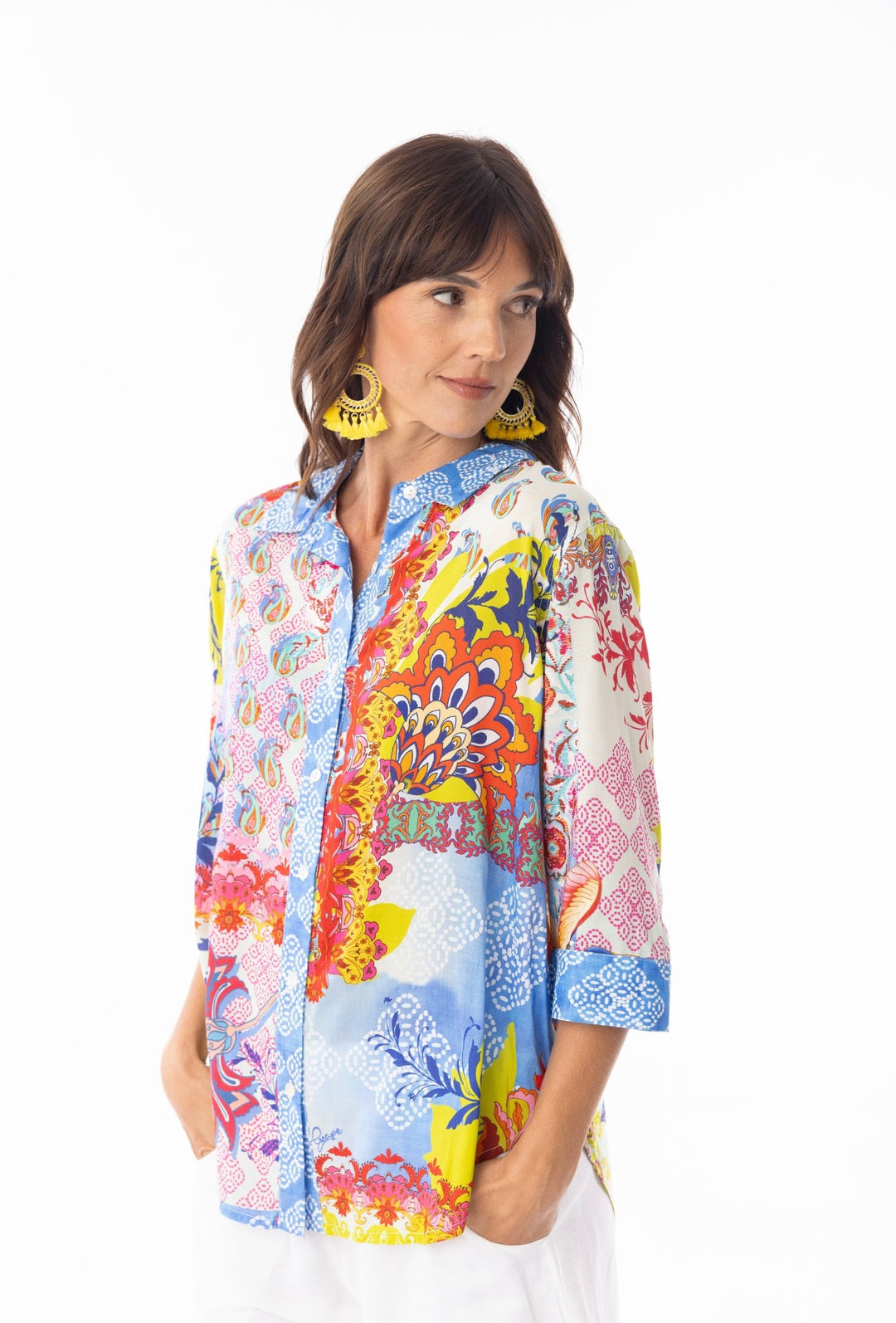 Daniella Shirt - EP35 - Pizazz BoutiqueEscape by OQ