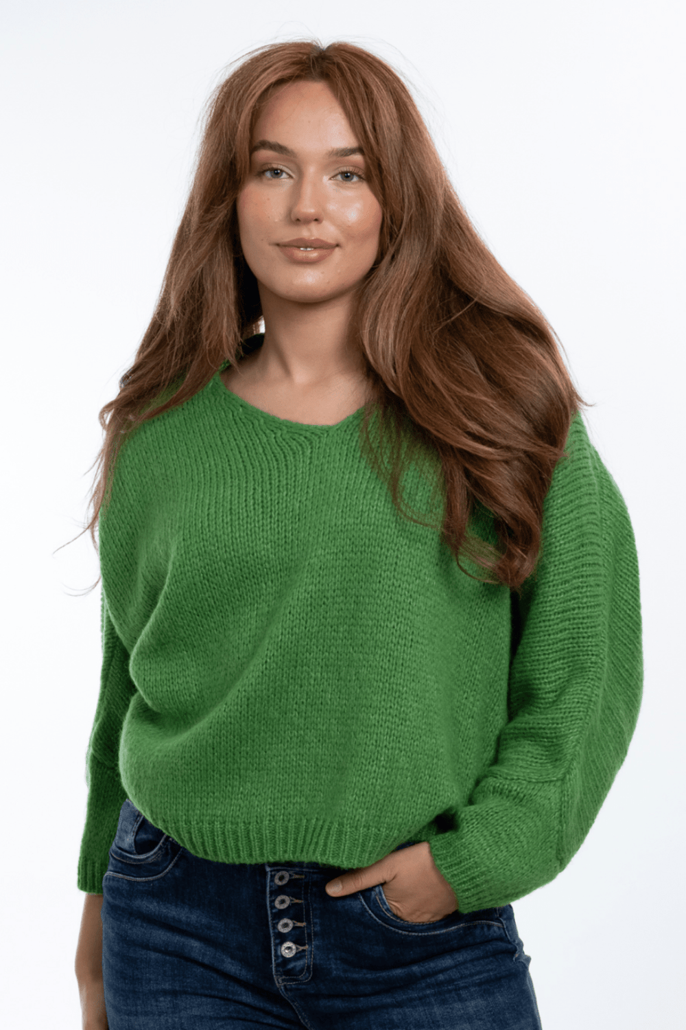 Daria Jumper - Jade - IC32 - Pizazz BoutiqueThe Italian Cartel