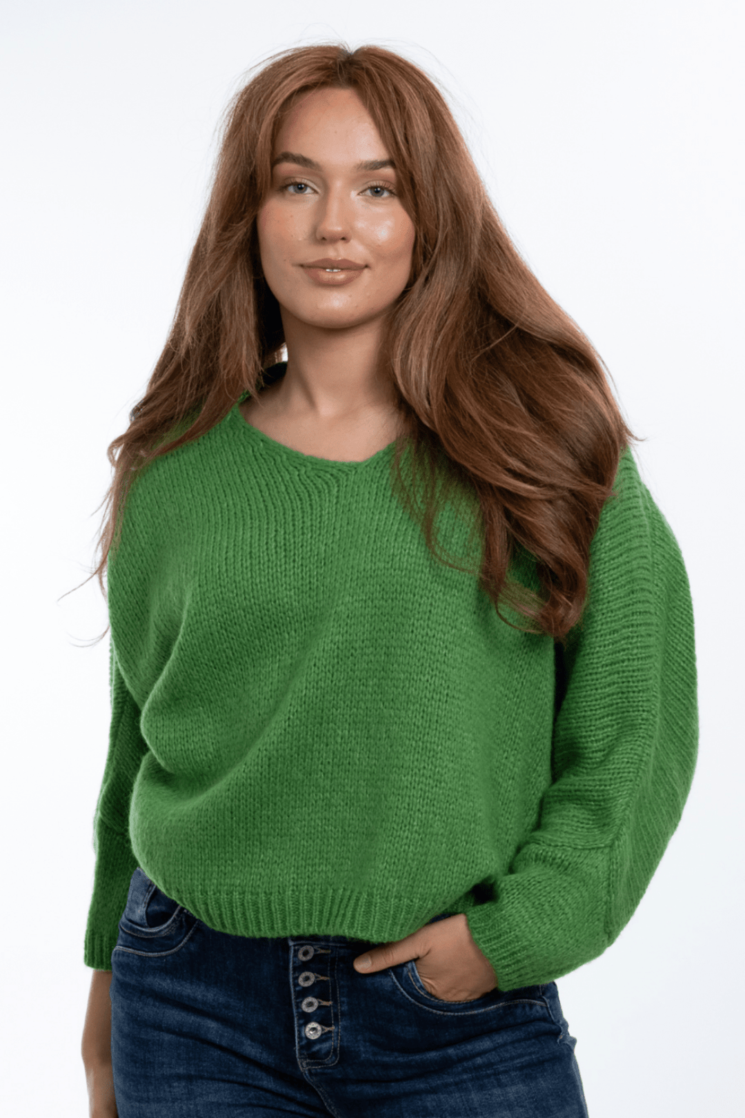 Daria Jumper - Jade - IC32 - Pizazz BoutiqueThe Italian Cartel