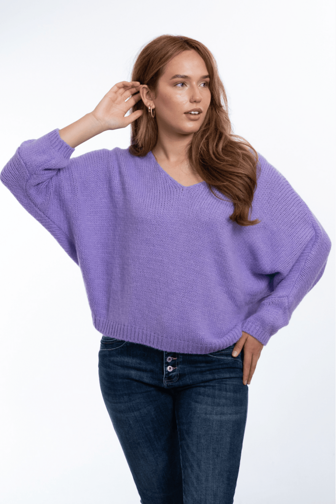 Daria Jumper - Lavender - IC32 - Pizazz BoutiqueThe Italian Cartel
