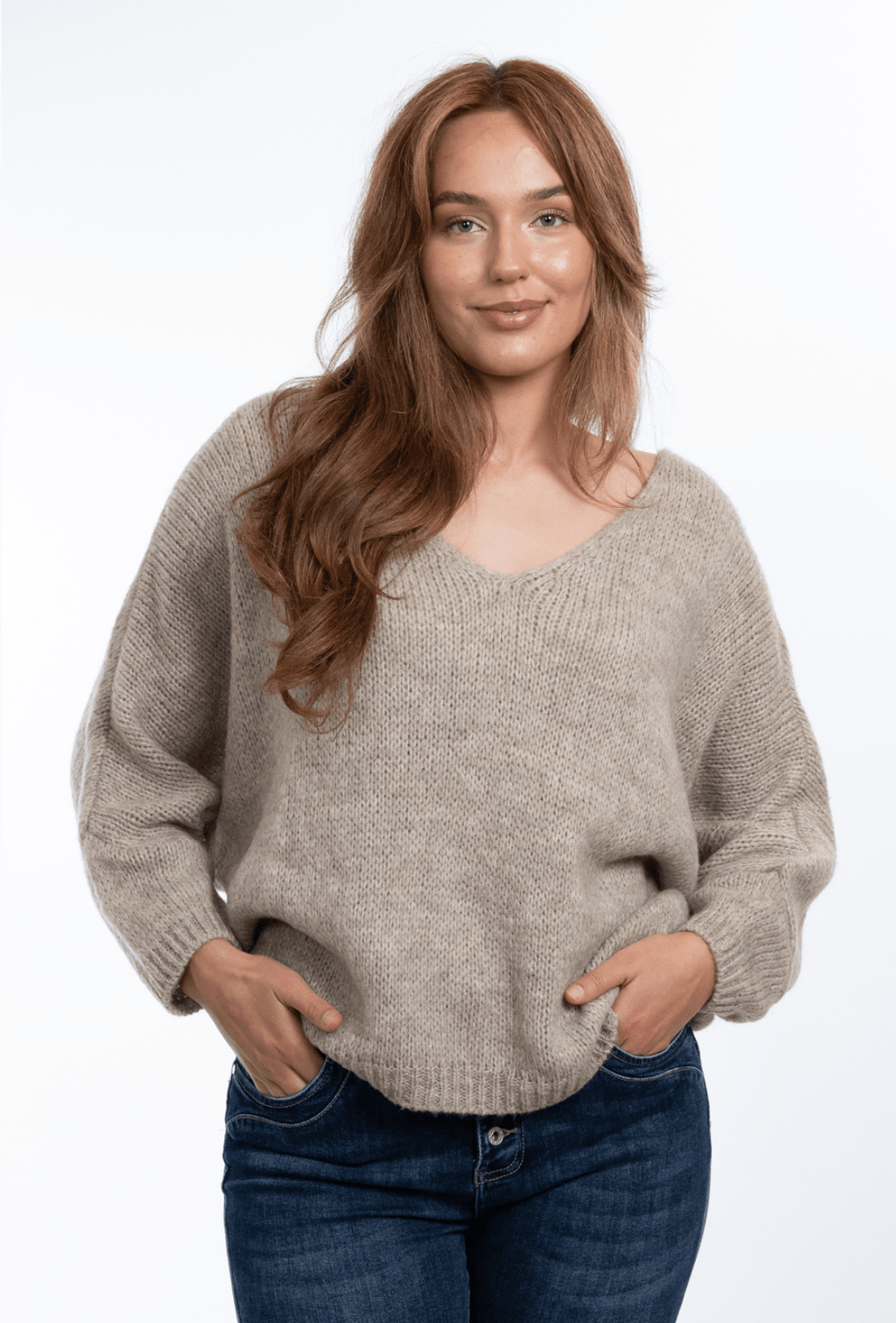 Daria Jumper - Mocha - IC32 - Pizazz BoutiqueThe Italian Cartel