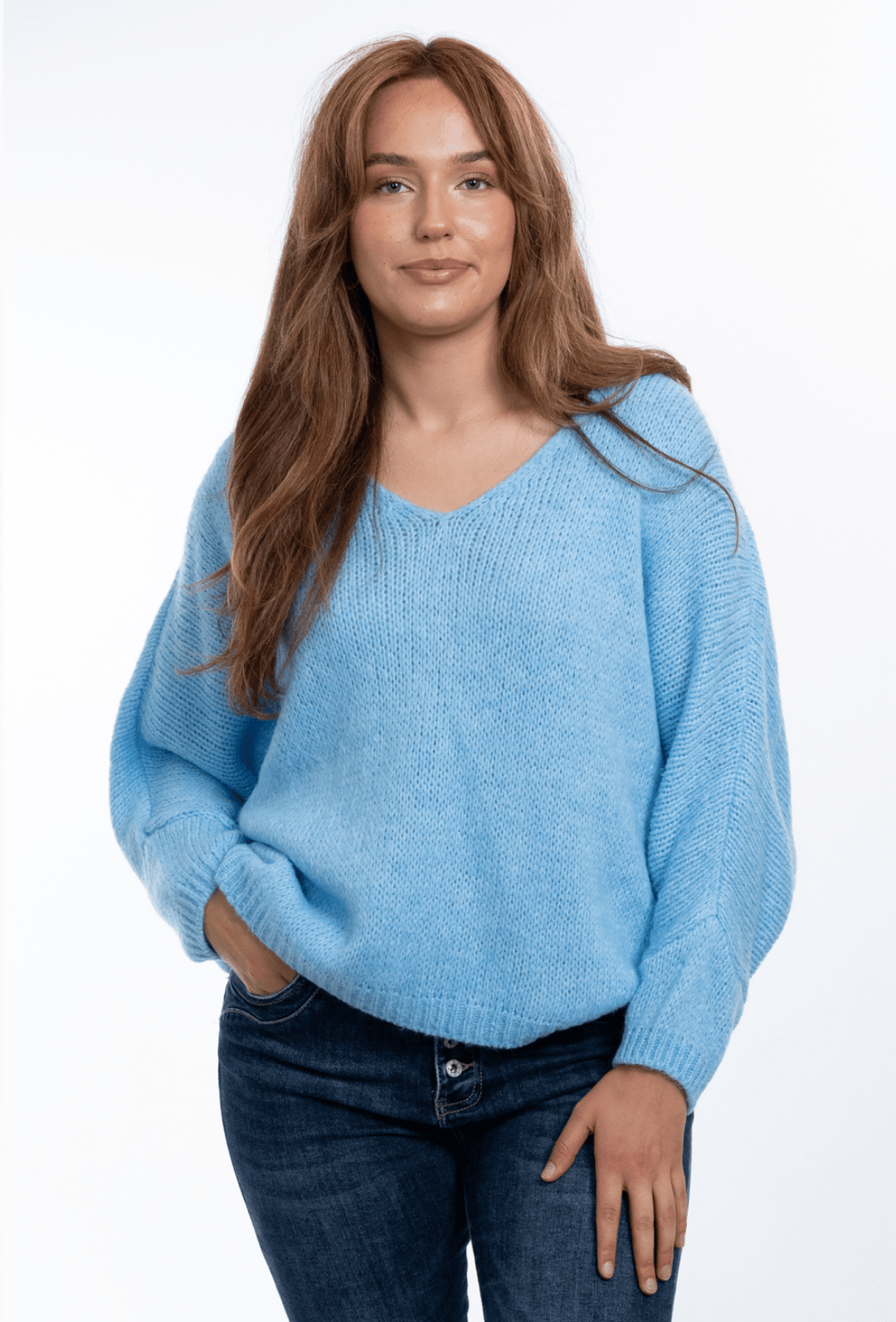 Daria Jumper - Sky - IC32 - Pizazz BoutiqueThe Italian Cartel