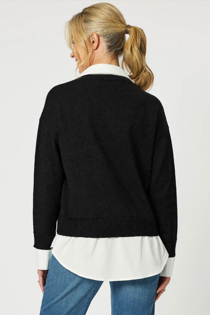 Dee 2 In 1 Jumper - Black - GS14 - Pizazz BoutiqueGordon smith