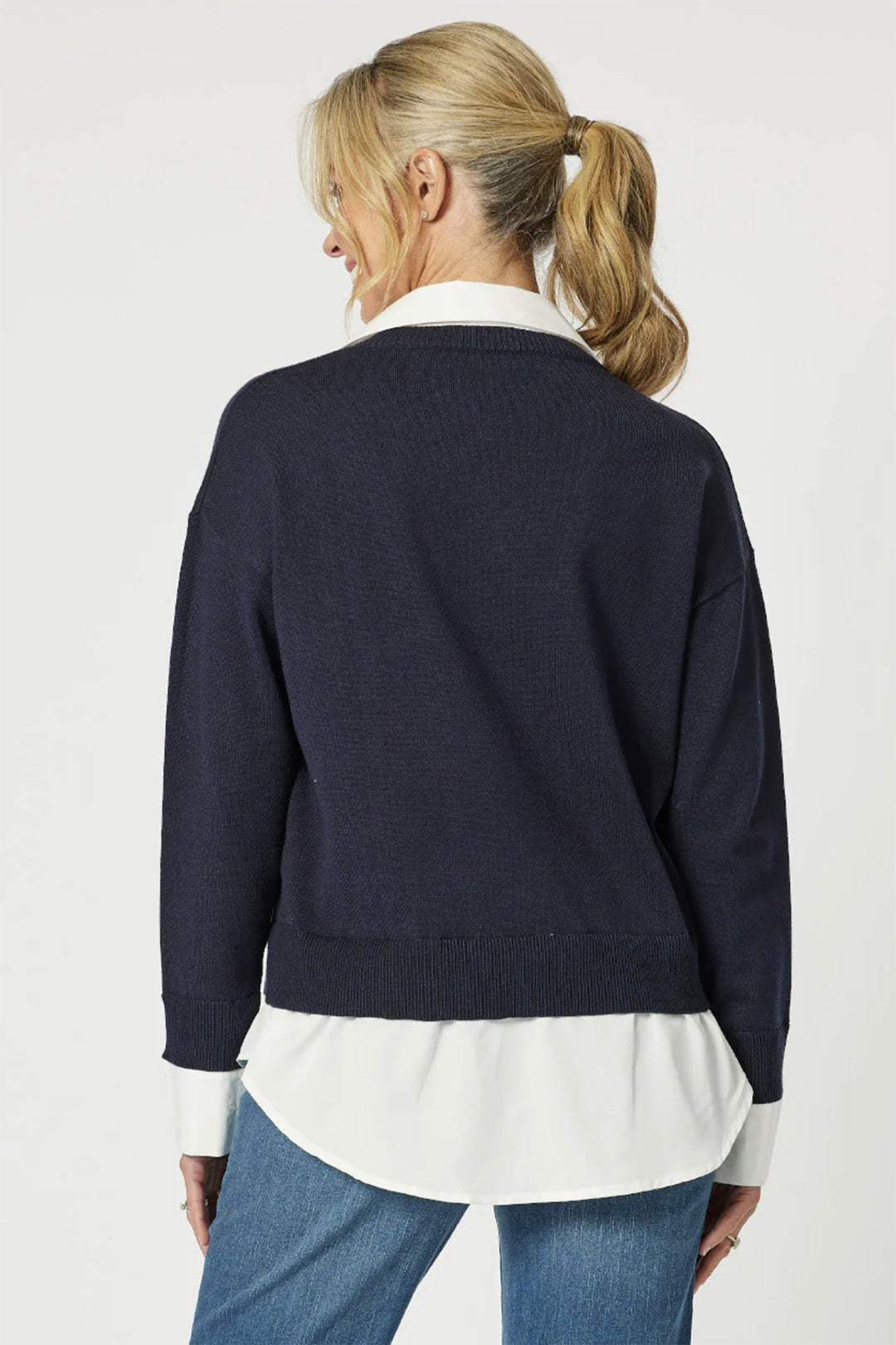 Dee 2 In 1 Jumper - Navy - GS14 - Pizazz BoutiqueGordon smith