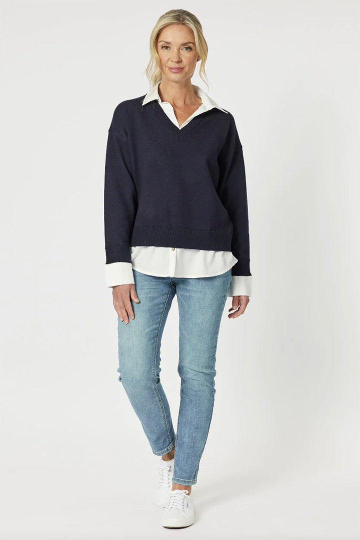 Dee 2 In 1 Jumper - Navy - GS14 - Pizazz BoutiqueGordon smith