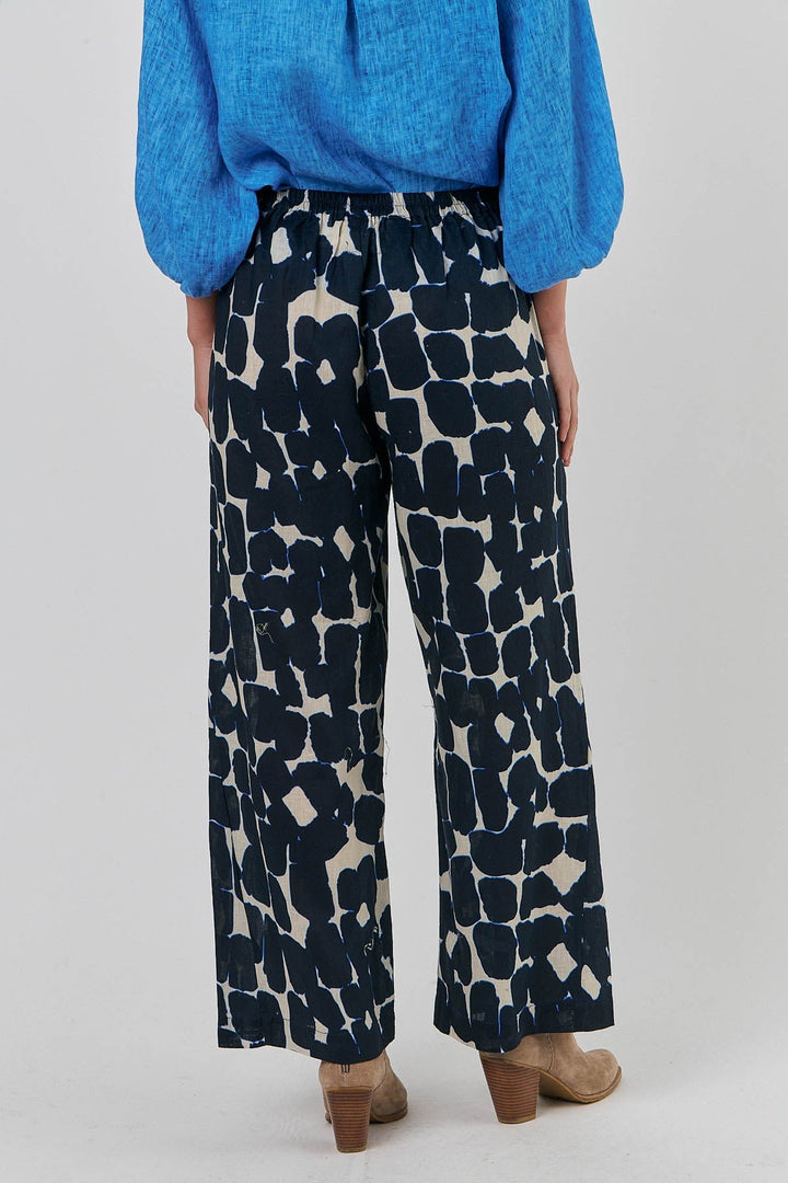 Dee Linen Pant - Eclipse - OJ7 - Pizazz BoutiqueNaturals By O & J